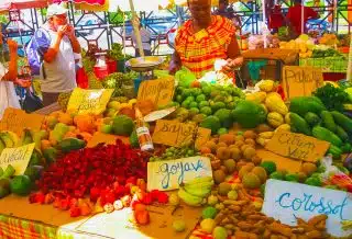 la Guadeloupe ou la Martinique