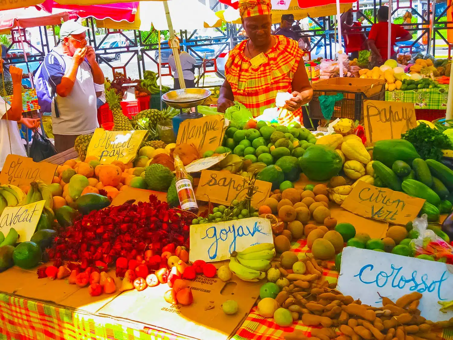 la Guadeloupe ou la Martinique
