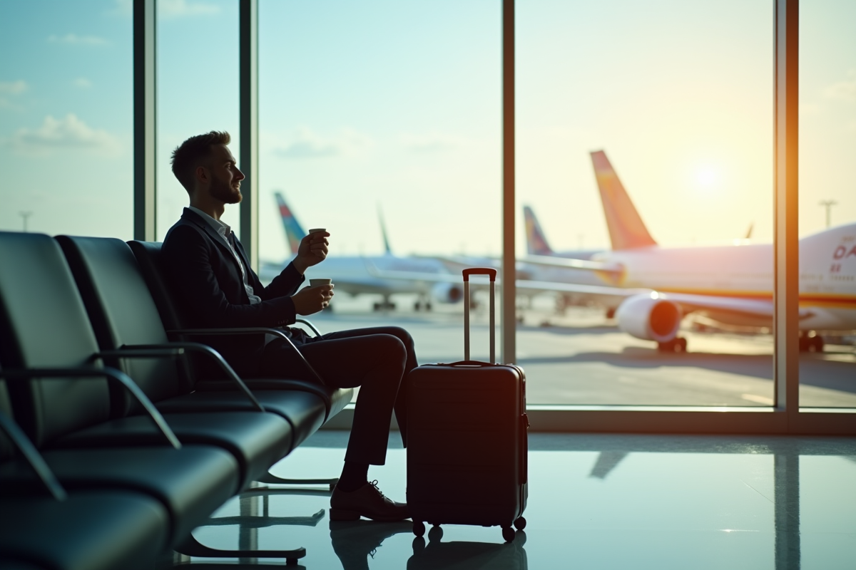 aéroport  voyage