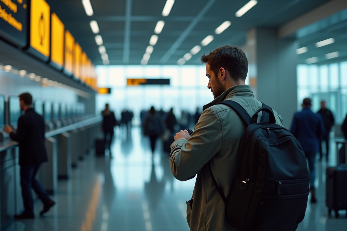 aéroport  voyage