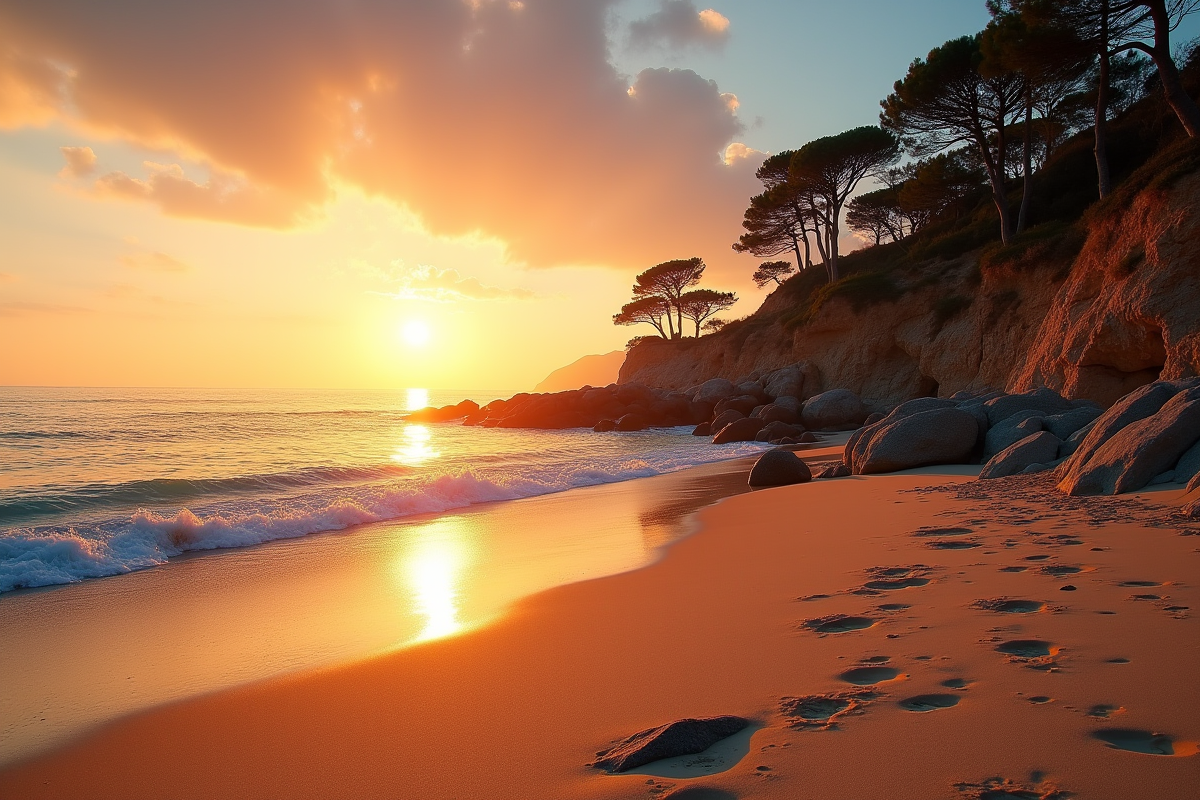 plage méditerranéenne